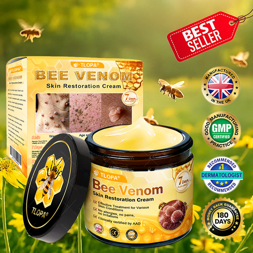 Made and Shipped from UK ✨ TLOPA® Bee Venom Skin Restoration Cream ⏰ LAST DAY 80% OFF💞