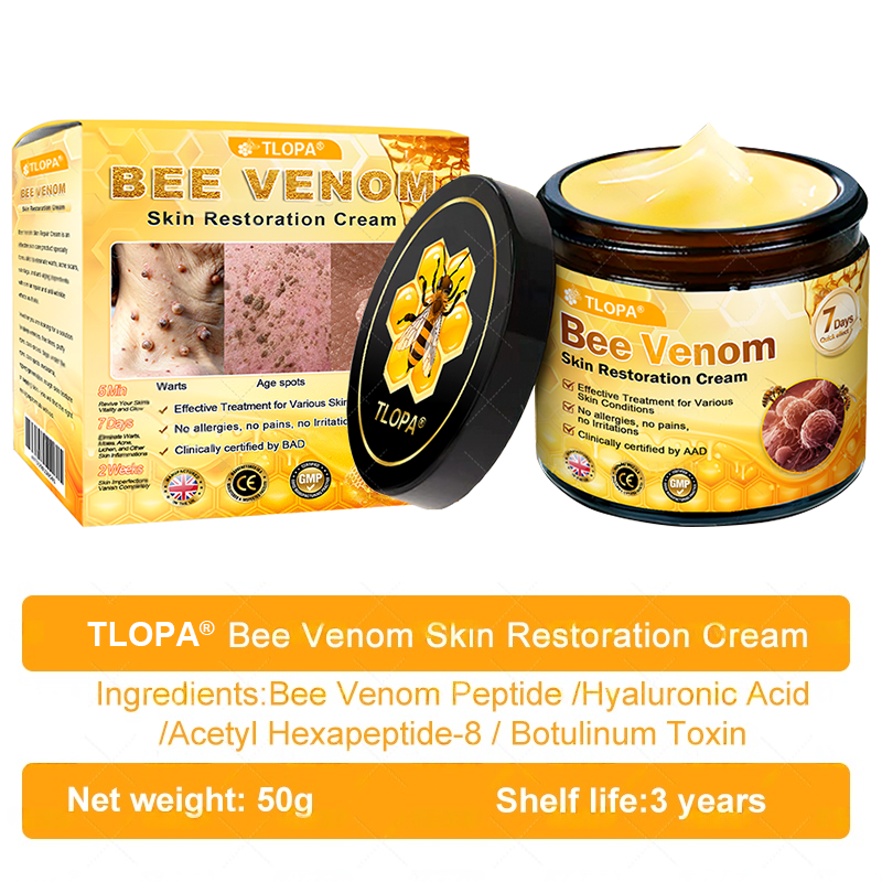 Made and Shipped from UK ✨ TLOPA® Bee Venom Skin Restoration Cream ⏰ LAST DAY 80% OFF💞