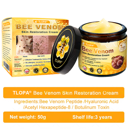 Made and Shipped from UK ✨ TLOPA® Bee Venom Skin Restoration Cream ⏰ LAST DAY 80% OFF💞