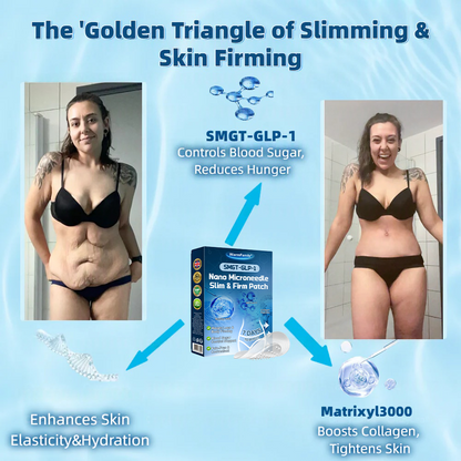 "✅ Clinically proven | WarmFamily® SMGT-GLP-1 Nano Microneedle Patch with Collagen & Matrixyl 3000 | Obesity,Cardiovascular Diseas, Diabetes, Sleep Apnea, Joint Problems and More"