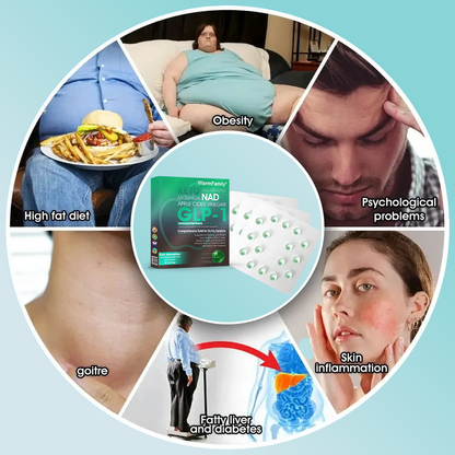 [Official Store] WarmFamily® GLP-1 Slimming Essence Pearls 🍏｜Triple Action: NAD⁺, Moringa & ACV｜⚡ Fast Fat Burn & Metabolic Balance｜Backed by Obesity Research Experts